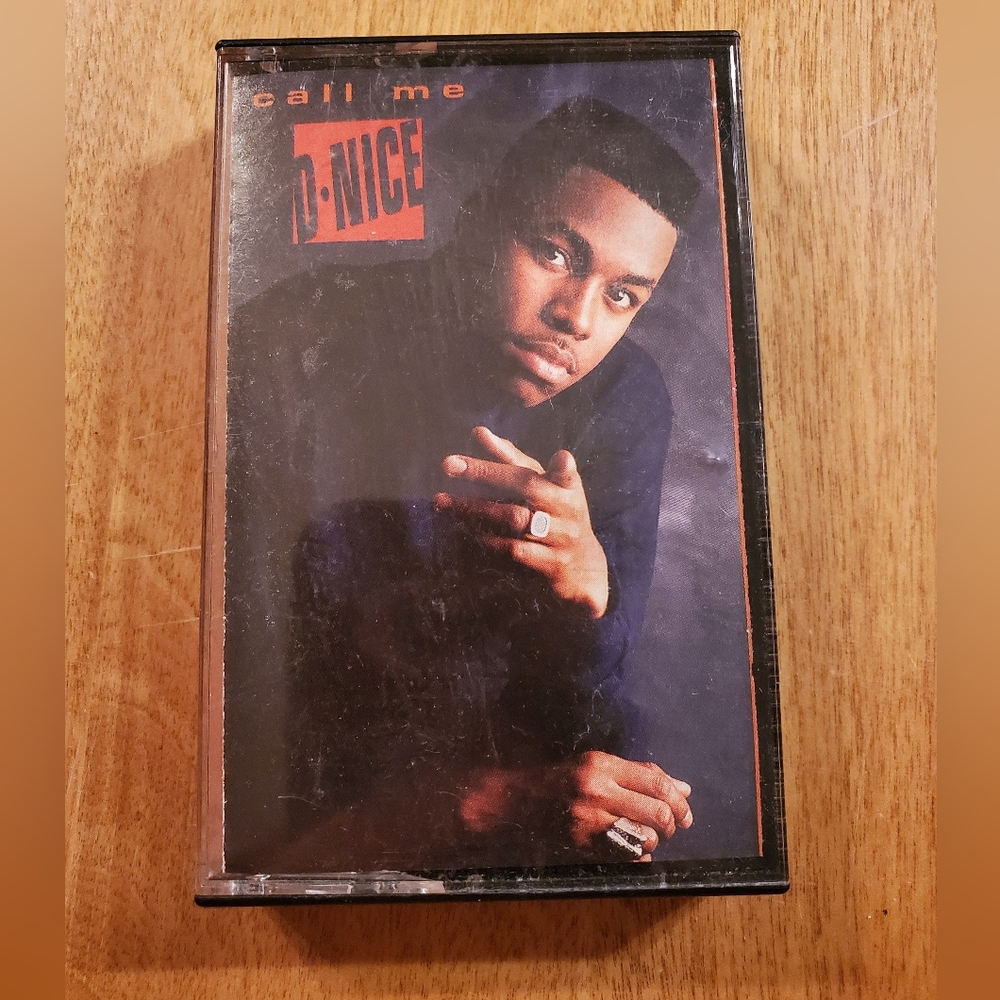 D-Nice "Call Me D-Nice" Cassette Tape, (1990) Hip Hop Music